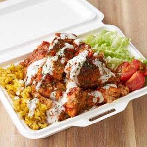 NY屋台メシ!!チキンオーバーライス 【肉大盛り】チキンオーバーライス Large Portion Meat Chicken Over Rice