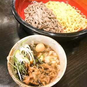 肉つけ麺 2種盛り