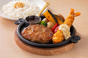 ハンバーグ＆エビフライ弁当