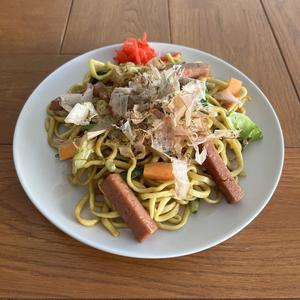 スパム焼きそば