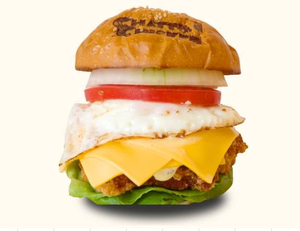 チーズ＆エッグチキンバーガー