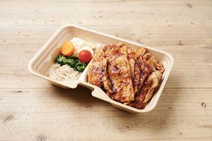 ポークプレート(ポーク2倍盛) Pork Plate (Double Portion of Pork)