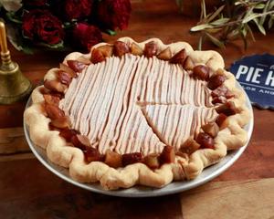 モンブランMont Blanc モンブランパイ Chestnuts cream cake pie MontBlanc Pie