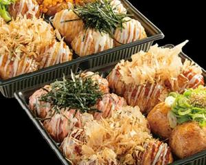 たこ焼き パーティーセットABコンビセット(関西ドロソース/ねぎ塩/明太マヨ/ごくうま/塩たこ/ねぎマヨ/ピリ辛たぬき/各4個入り×7種類セット)