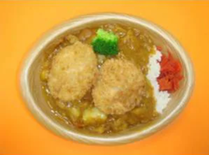 ヒレカツカレー