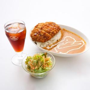 カツカレーセット