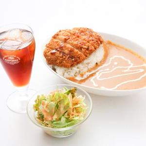 カツカレーセット