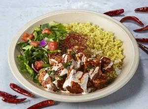 【辛口】ホットチキンオーバーライス Spicy Chicken Over Rice