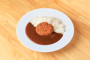 ミンチカツカレー