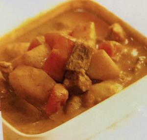 鶏肉イエローカレー