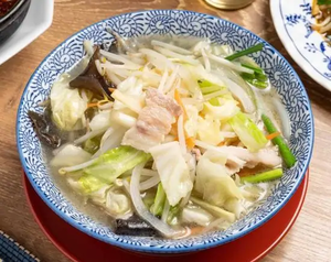 タンメン Stir-fried Meat and Vegetable Ramen
