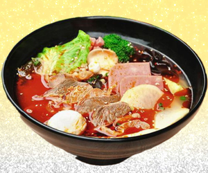 お任せマーラータンセット(麻辣套餐)