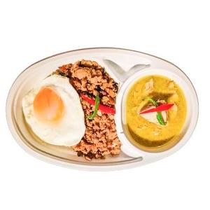 ガパオライス・グリーンカレー