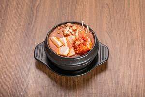 豚のキムチチゲ+ご飯付き