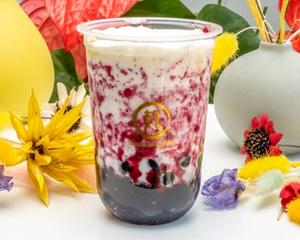 ブルーベリーポッポミルク Blueberry Tapioca Milk
