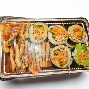 チヂミとキンパ弁当