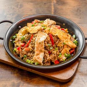 Arroz chaufa 焼き豚入りペルーチャーハン