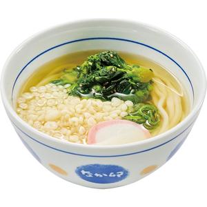 なか卯 菜の花のおうどん Udon w/ Canola Flowers