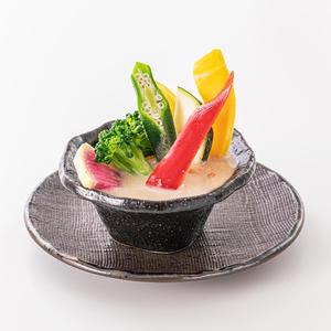 九州野菜の半身浴ミニバーニャカウダ