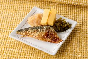 サバの塩焼き Grilled Mackerel