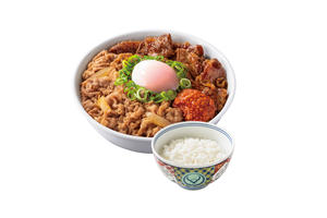 吉野家 スタミナ超特盛丼(半玉)