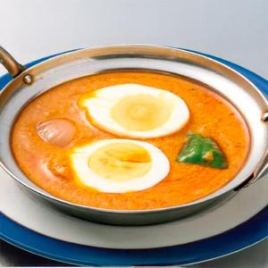 ゆで卵カレー Egg Curry