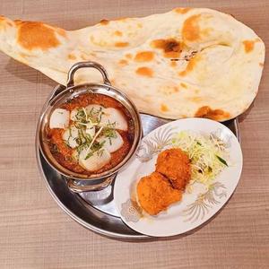 チキンティッカ2p 1カレーセット(Chicken Tikka 2p with 1 Curry Rice or Nan Set)