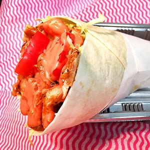 【2】ケバブラップ(Kebab wrap)