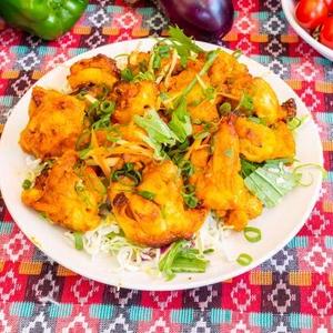 ネパール風やきとり Nepalese-Style Grilled Chicken