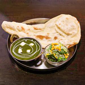 パラックパニールカレーセット Palak Paneer Curry Set