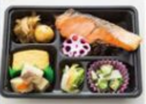 銀シャケ甘塩焼弁当