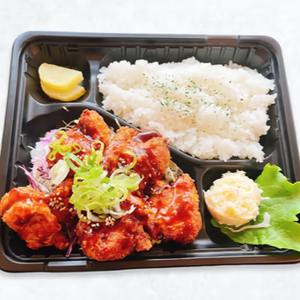 唐揚げ油淋鶏弁当