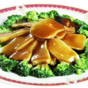 アワビの醤油煮込み