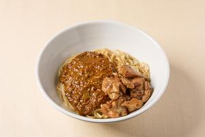 カレーまぜそば+鶏ももトッピング