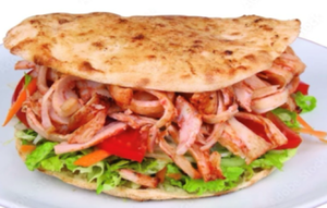 CHICKEN KEBAB SANDO チキンケバブサンド普通