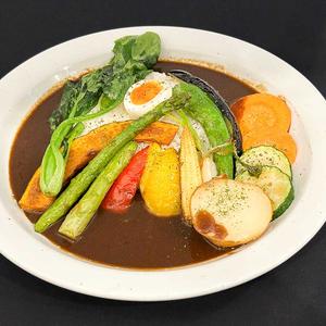 欧風黒バター彩り野菜カレー(ごはん350g)