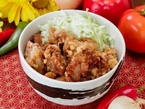あご出汁唐揚げ丼