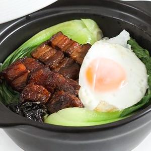 蜜汁肉仔(蜜汁豚角煮土鍋飯 )