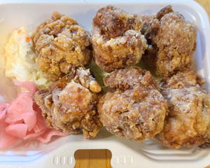 ●【計900gOVER！！！】ザク旨ゲンコ唐揚げ6個入り ライスセット