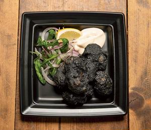 【dish】ソイミート黒唐揚げ Soy Meat Fried Black Chicken