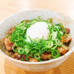 ハラミねぎ温玉スタミナ焼肉丼【温玉】