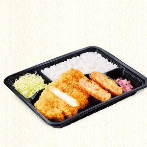 かつ庵 ぷりっぷり海老かつと熟成ロースかつ弁当(120g)