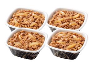 牛丼(並盛)4個セット