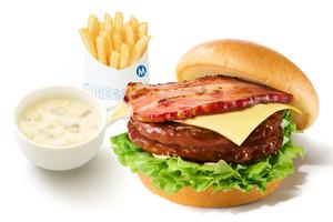 モスバーガー 【+70円ドリンクセット】ダブルチーズベーコン テリヤキバーガー