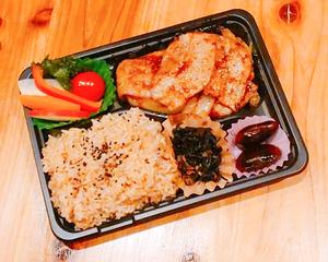 国産厳選ブランド豚の生姜焼き玄米弁当