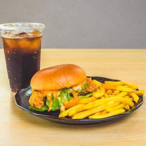サクサクチキンバーガーセット