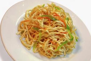 干し豆腐サラダ