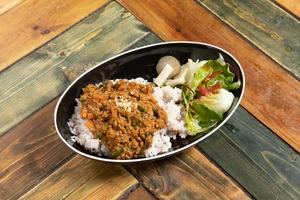 三月の水特製キーマカレー