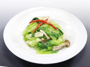 餃子伝説 青梗菜の炒め