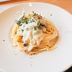 ゴルゴンゾーラのクリームパスタ